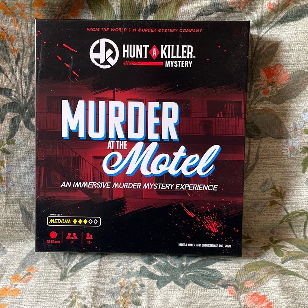 Hunt A Killer Murder at The Motel, Immersive Murder Mystery Game